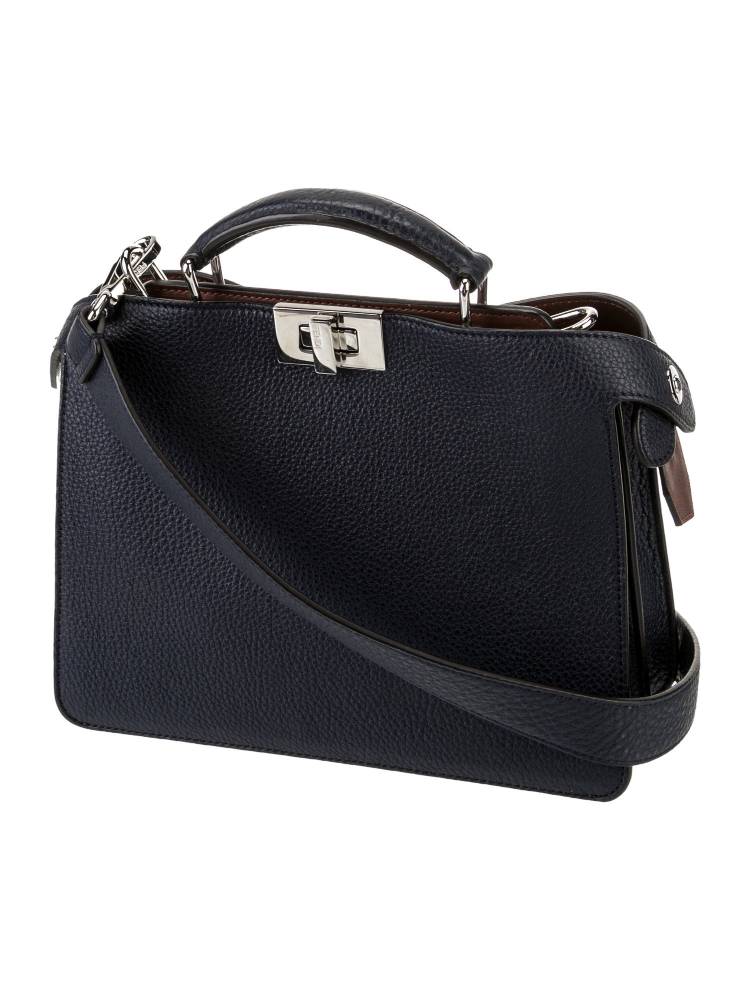 Fendi Leather Peekaboo Mini