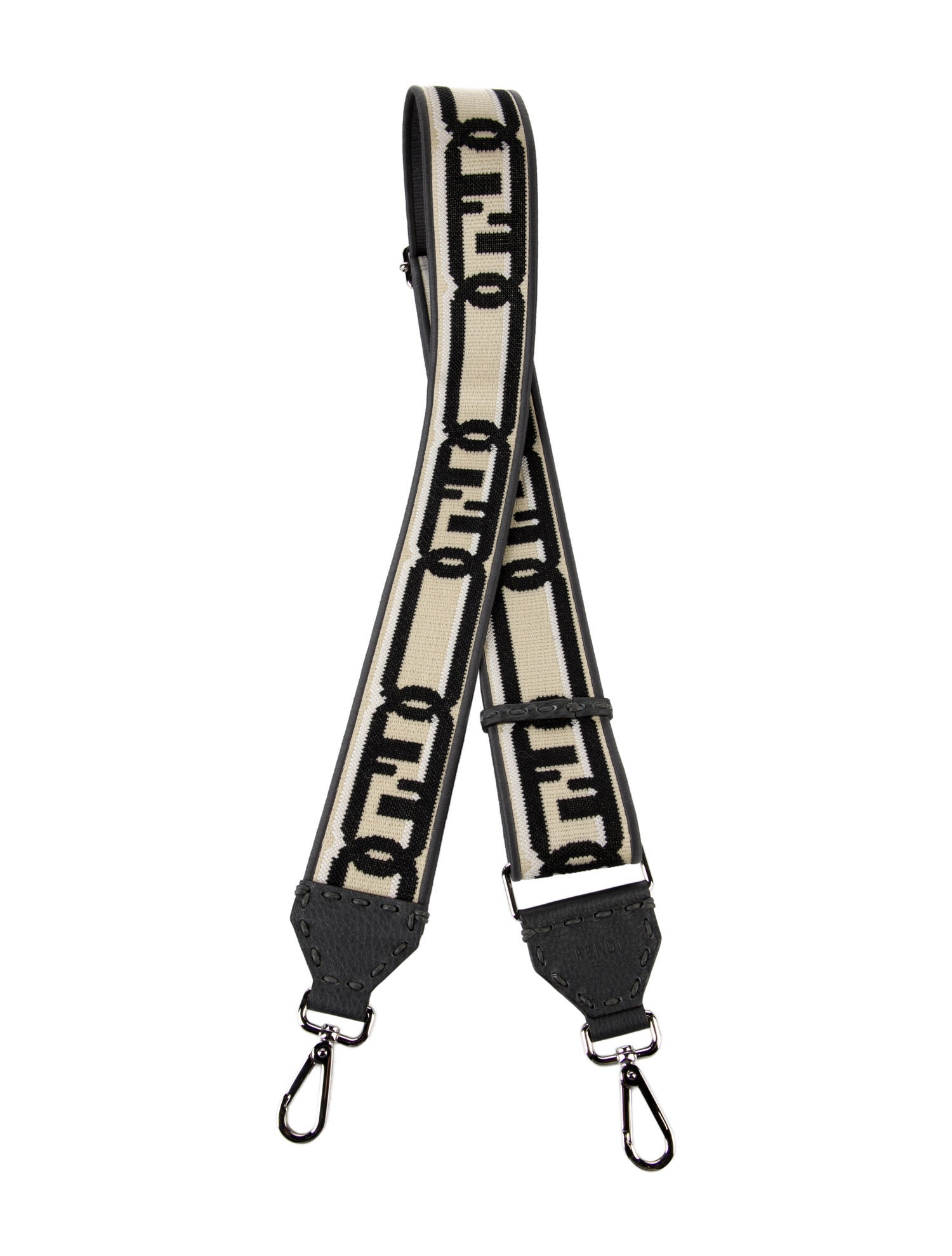 Fendi Zucca Canvas Bag Strap