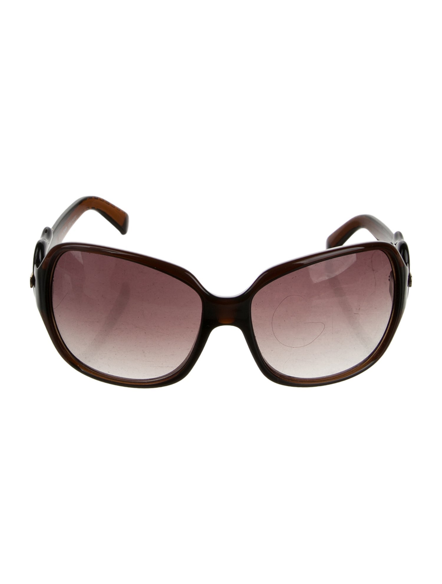 Fendi Zucchino FF Logo Oversize Sunglasses