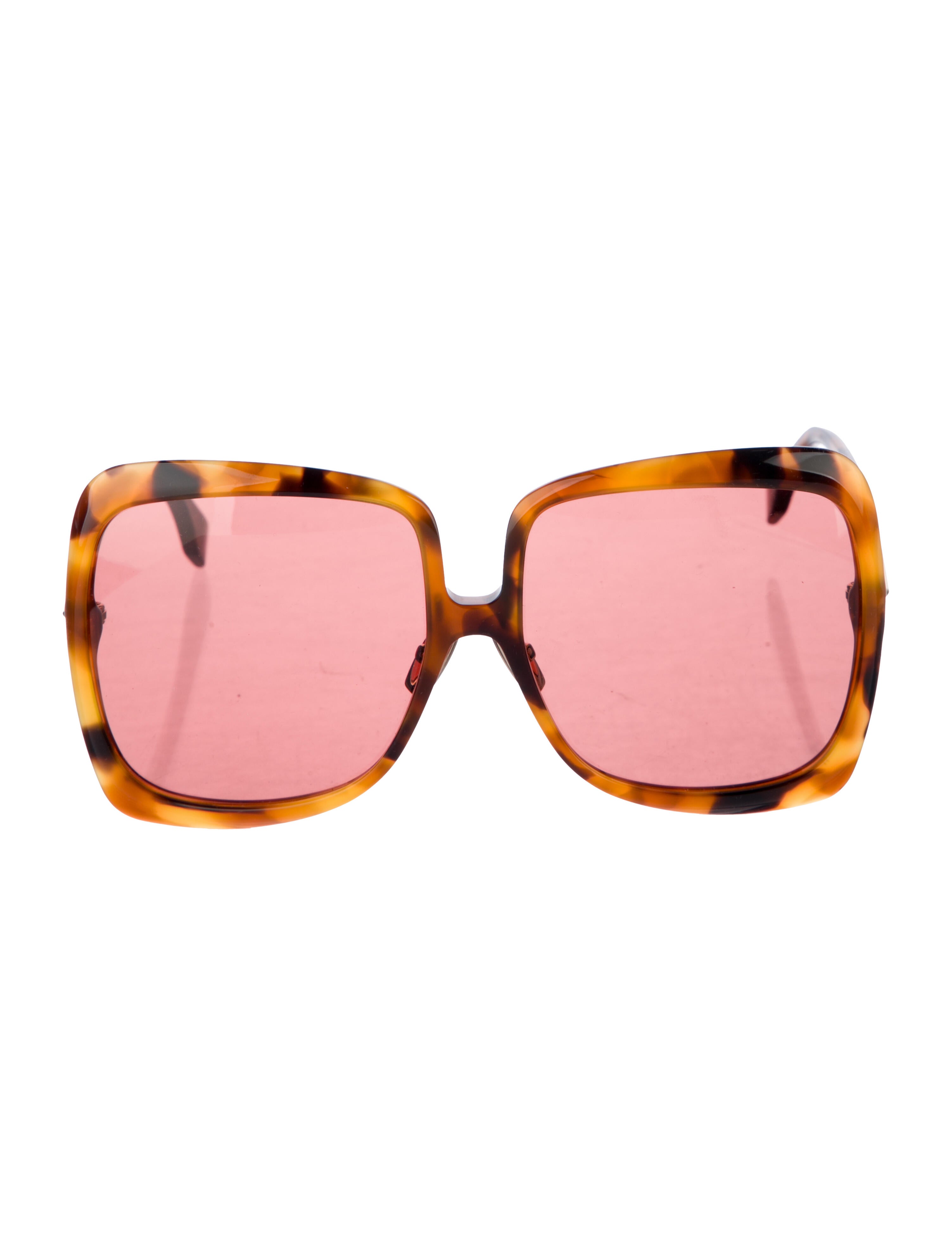Fendi Zucca FF Logo Oversize Sunglasses