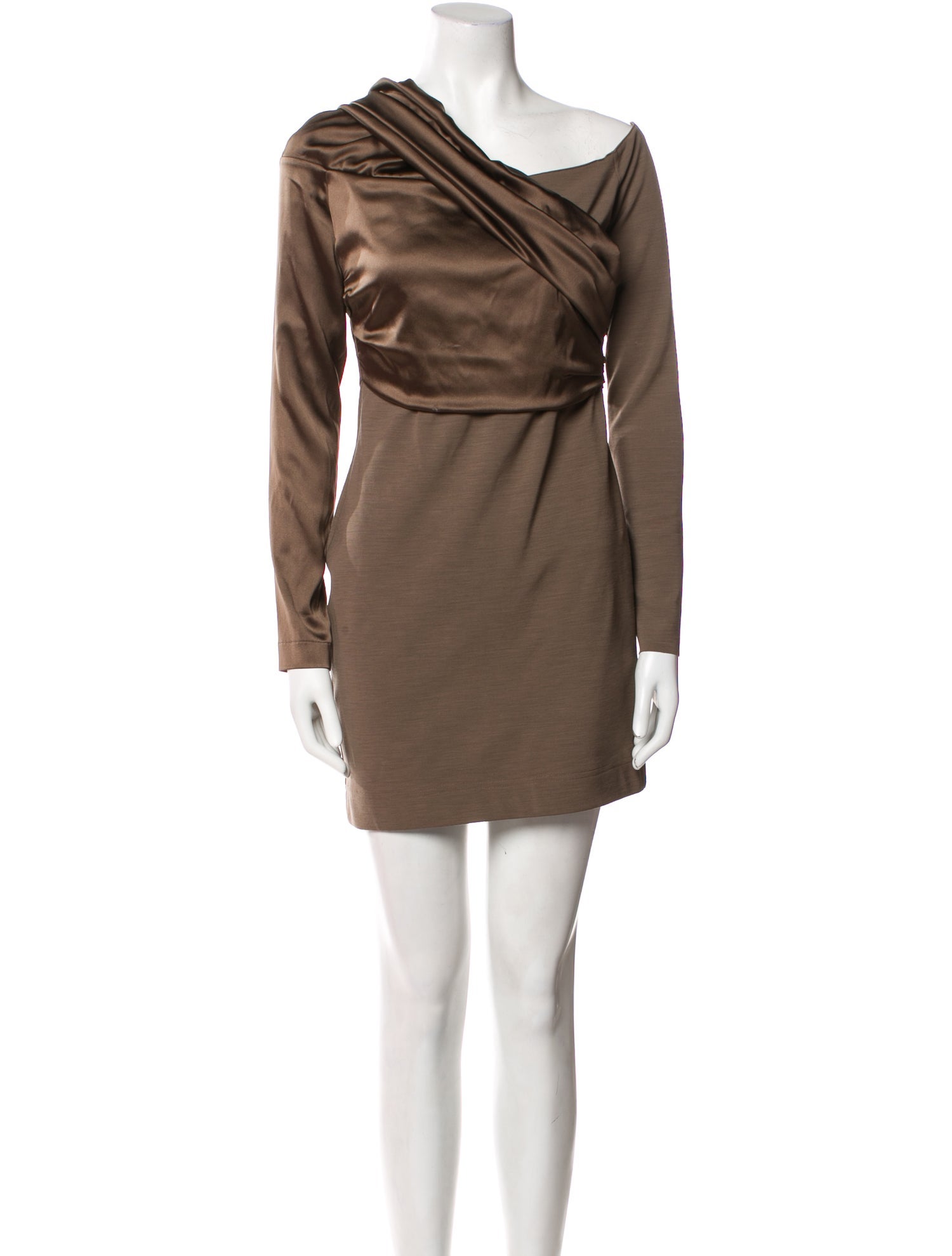 Fendi Virgin Wool Mini Dress