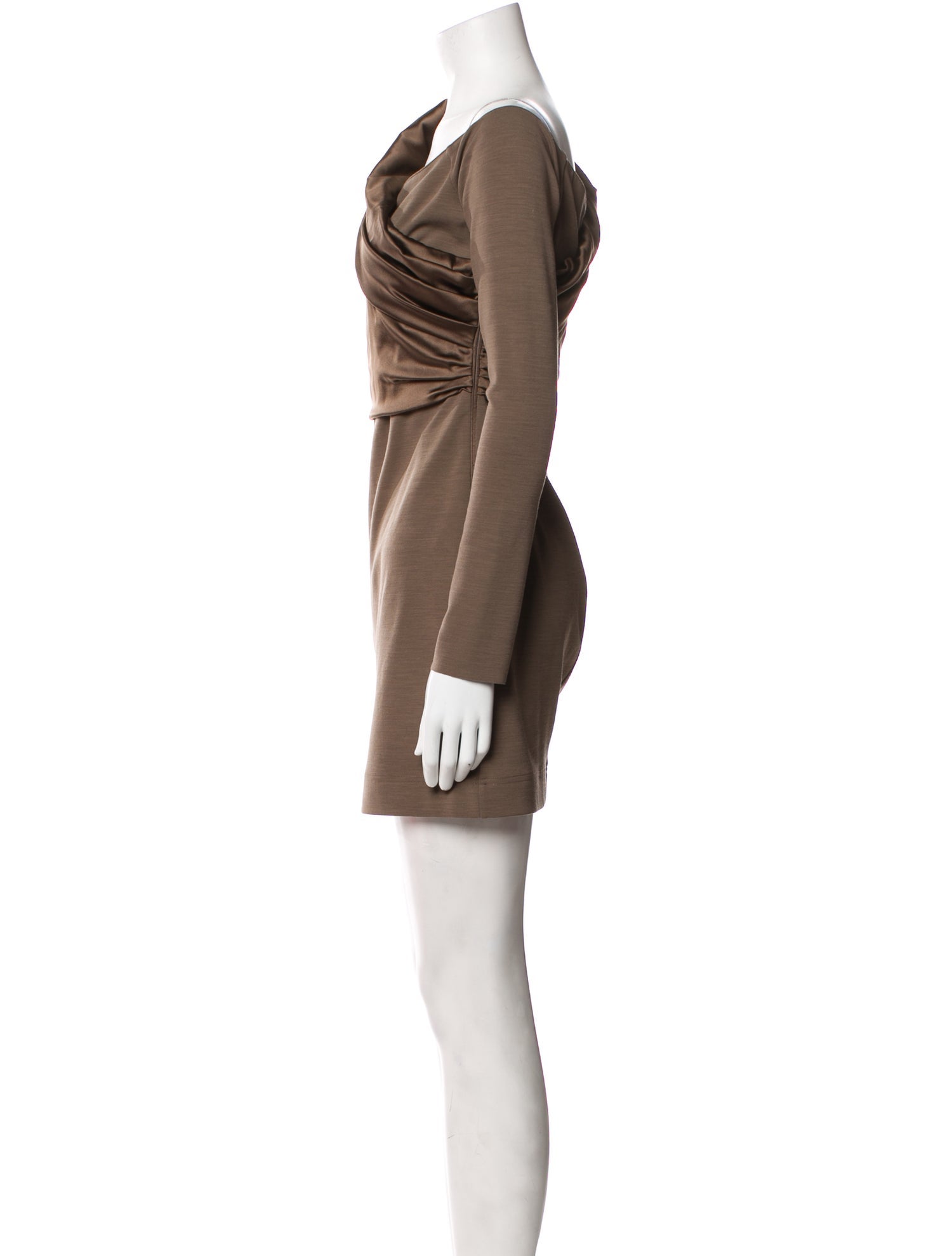 Fendi Virgin Wool Mini Dress