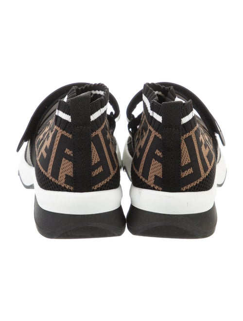 Fendi Zucca FF Logo Printed Sock Sneakers