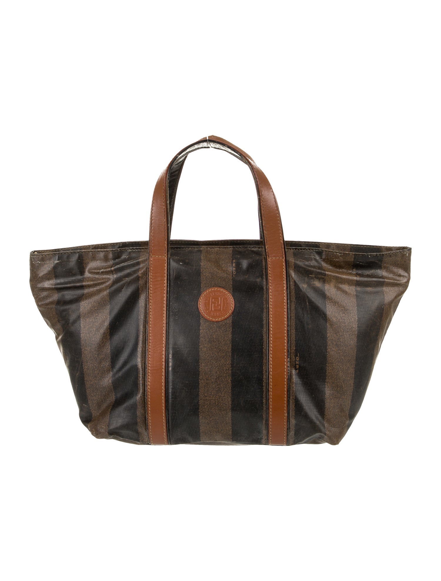 Fendi Pequin Top Handle Bag