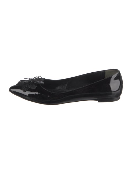 Fendi Patent Leather Ballet Flats