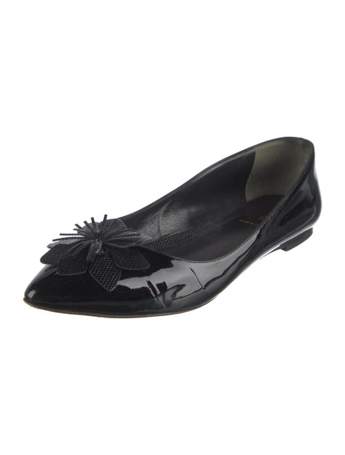Fendi Patent Leather Ballet Flats