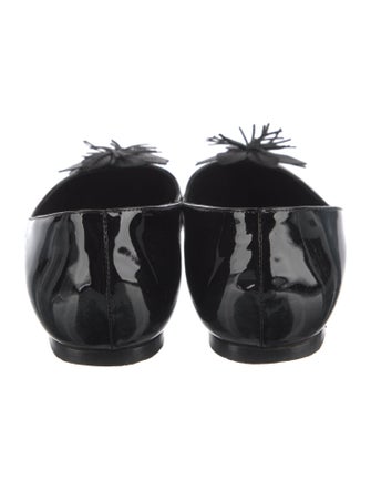 Fendi Patent Leather Ballet Flats