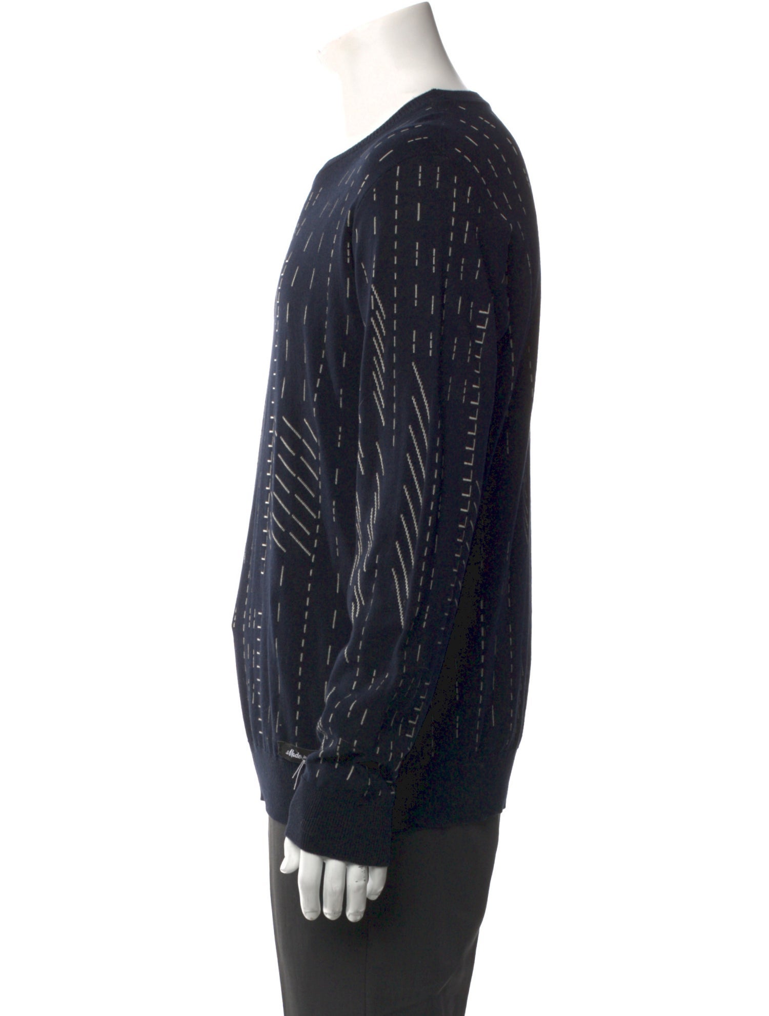 Fendi Crew Neck Long Sleeve Pullover