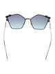 Fendi Oversize Gradient Sunglasses