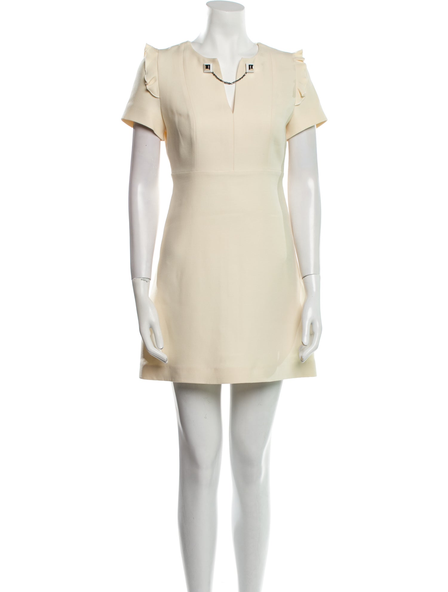 Fendi Wool Mini Dress