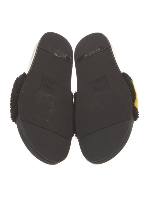 Fendi Terry Cloth Printed Slides