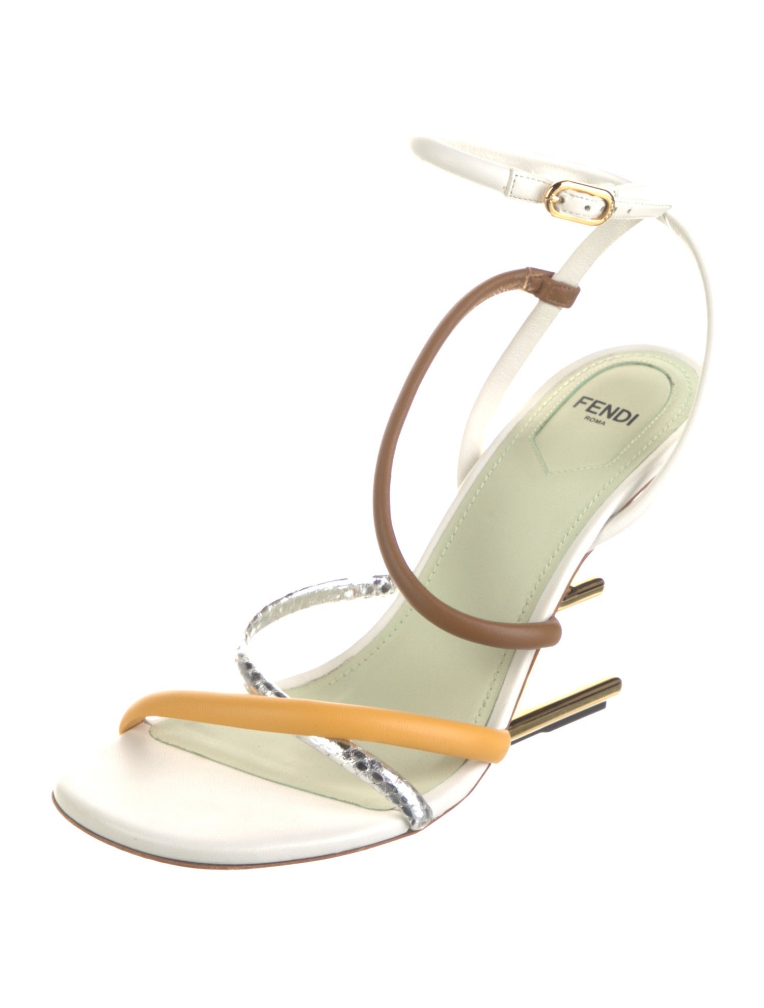 Fendi Leather Sandals