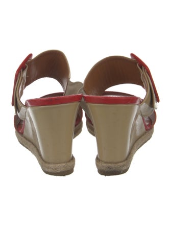 Fendi Patent Leather Slides