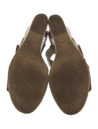 Fendi Patent Leather Slides