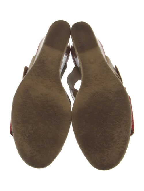 Fendi Patent Leather Slides