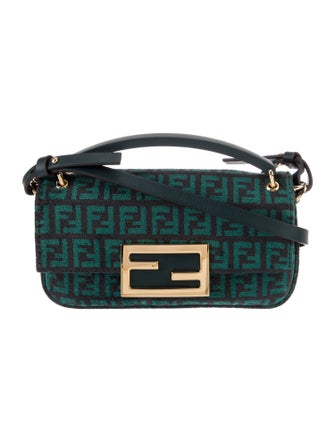 Fendi Zucchino FF Baguette Mini 2023