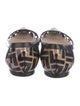 Fendi Zucca FF Logo PVC Flats