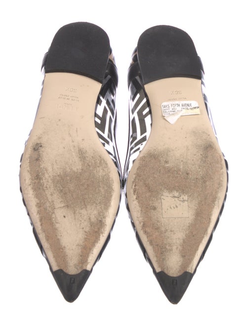 Fendi Zucca FF Logo PVC Flats
