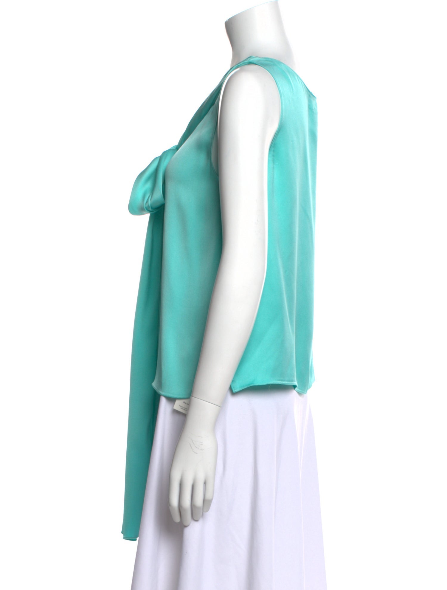 Fendi Silk V-Neck Blouse