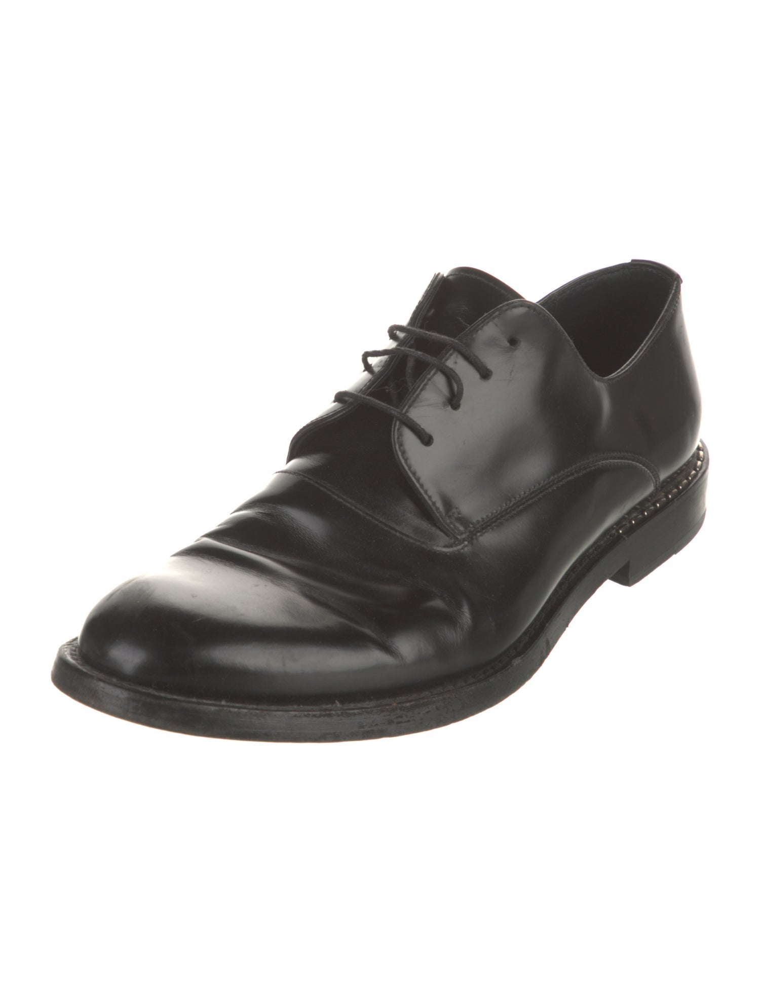Fendi Leather Derby Shoes
