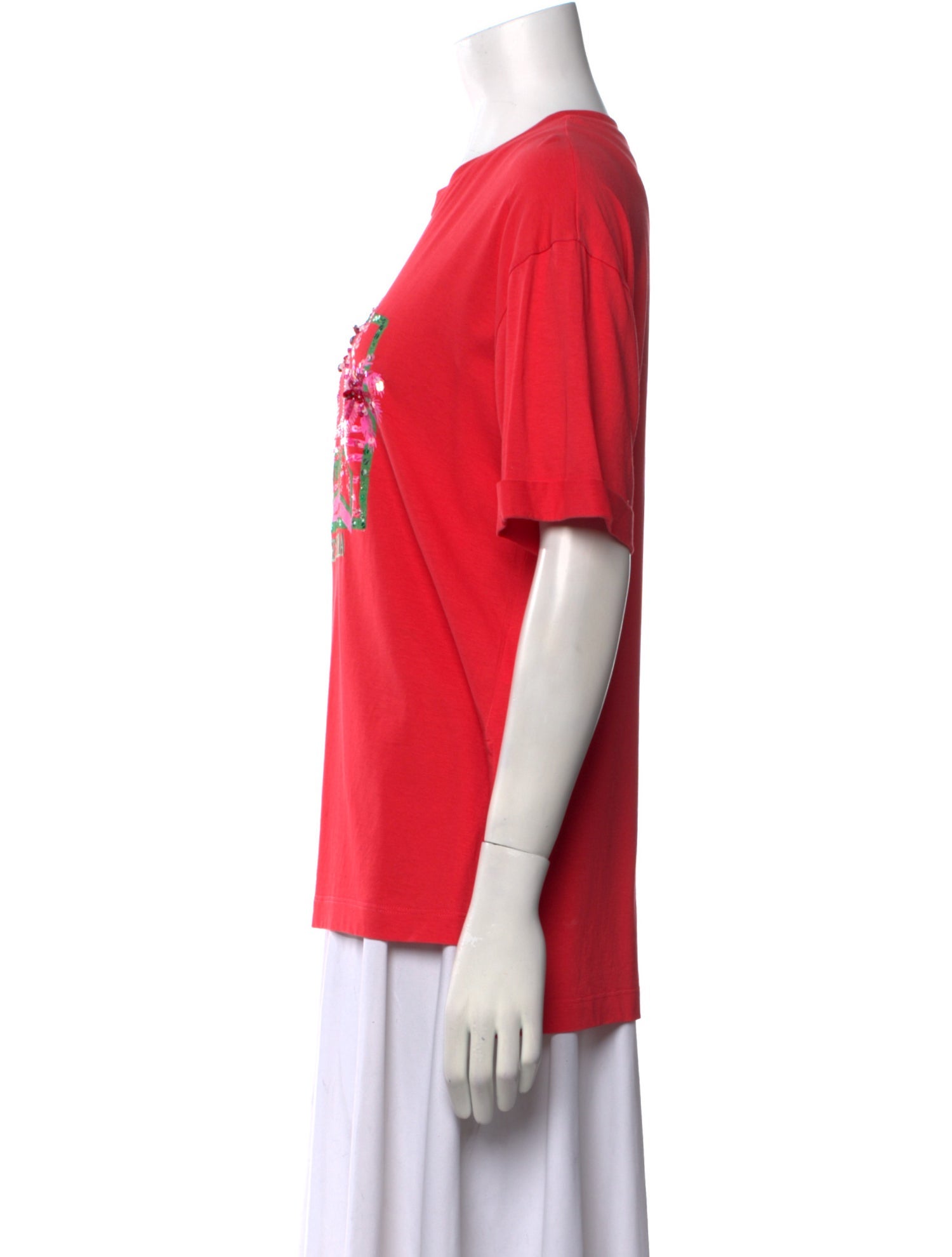 Fendi Graphic Print Crew Neck T-Shirt