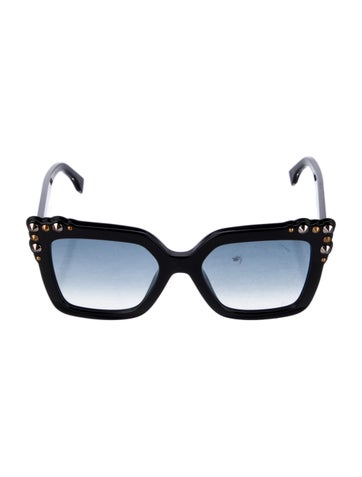 Fendi Sunglasses Square Gradient