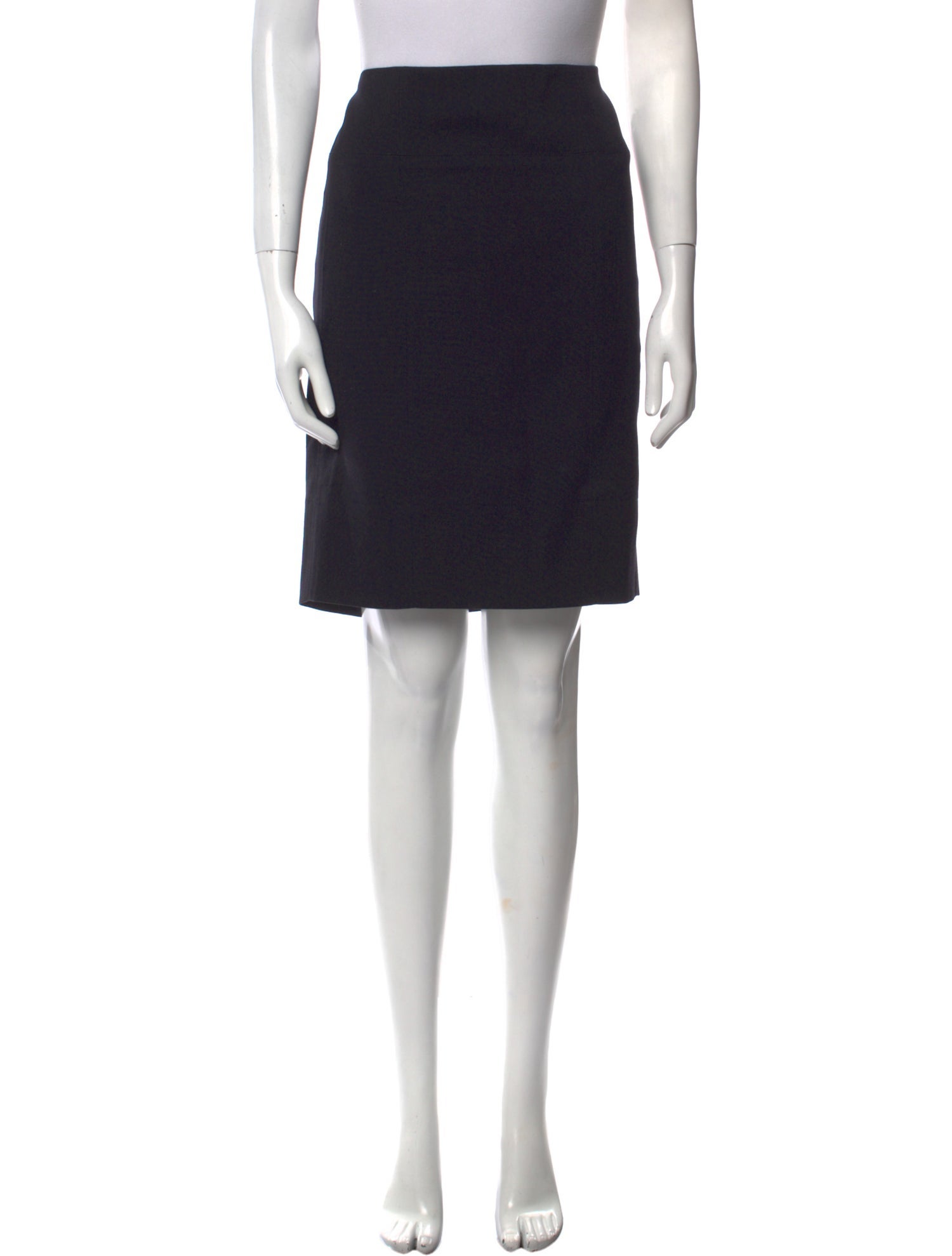 Fendi Virgin Wool Knee-Length Skirt