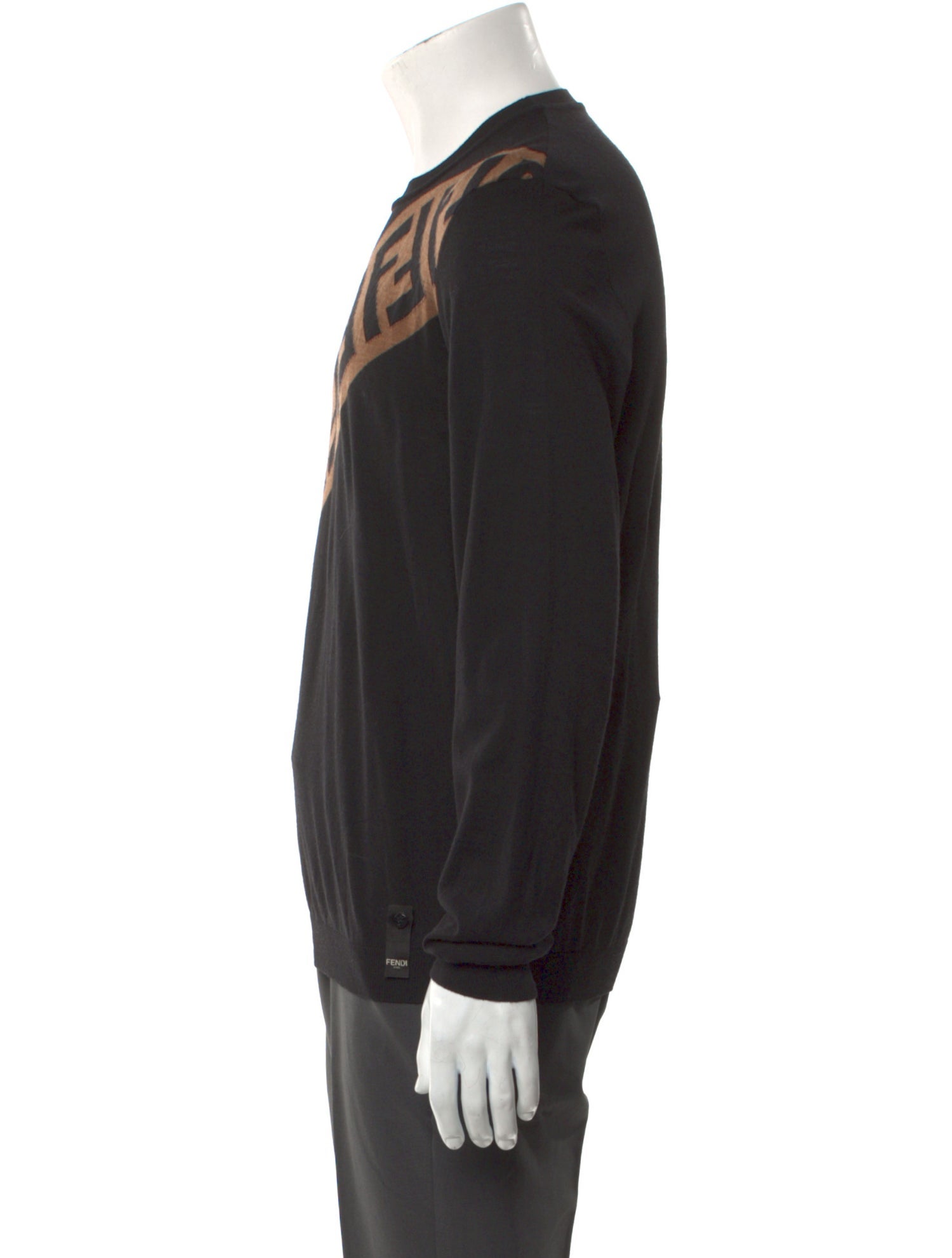 Fendi Zucca FF Logo Wool Pullover