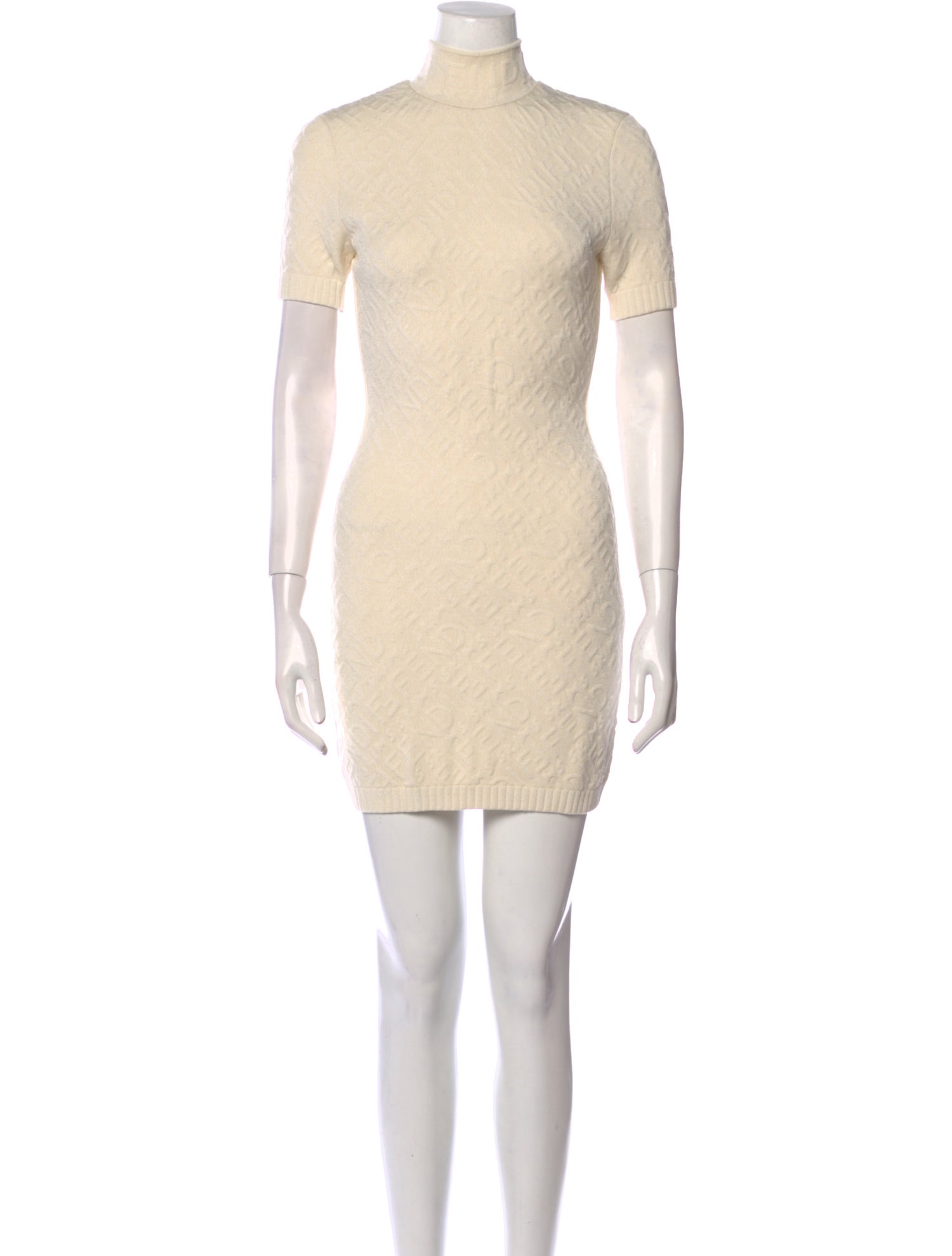 Fendi Turtleneck Mini Dress w/ Tags