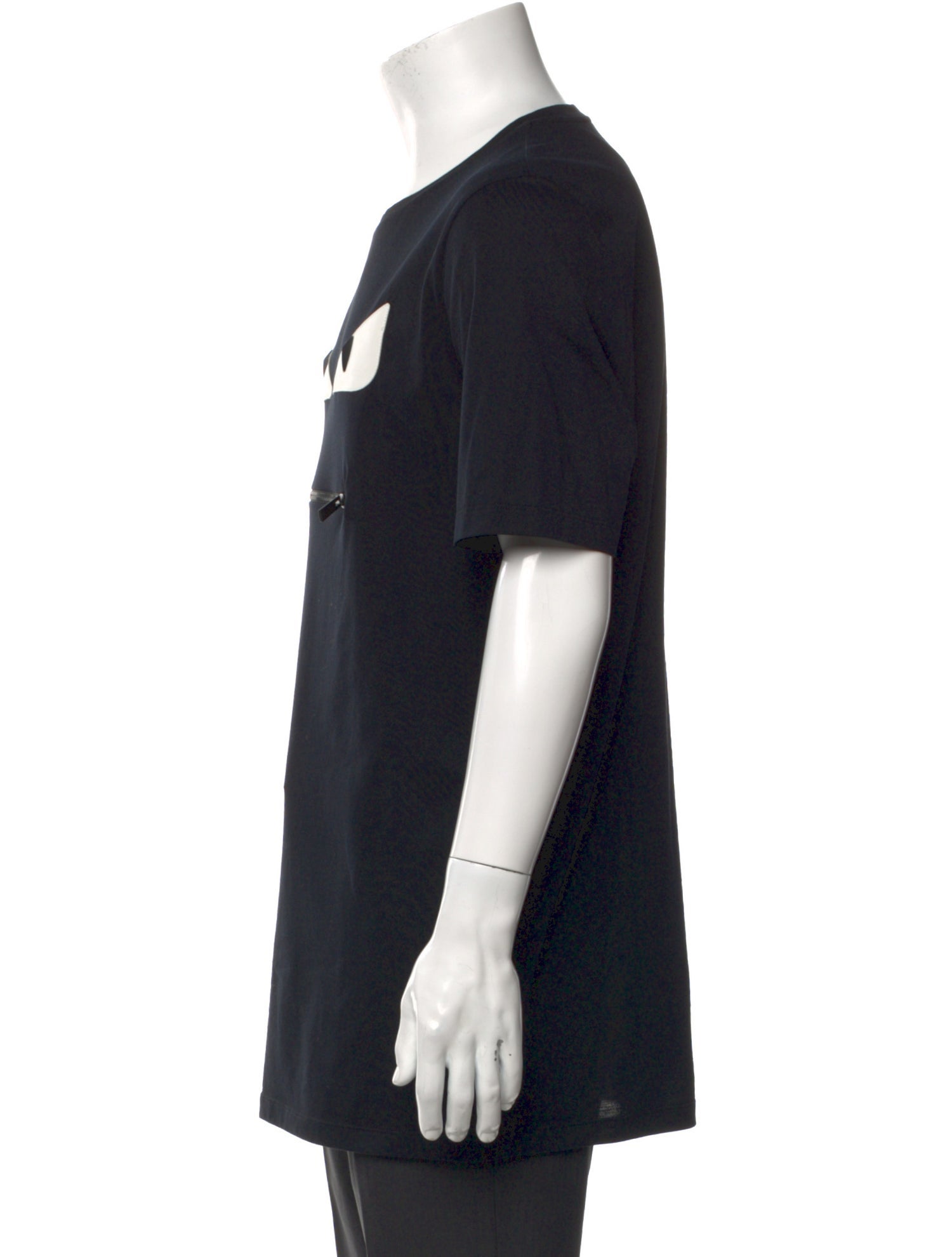 Fendi Graphic Print Crew Neck T-Shirt