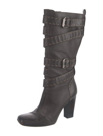 Fendi Leather Boots