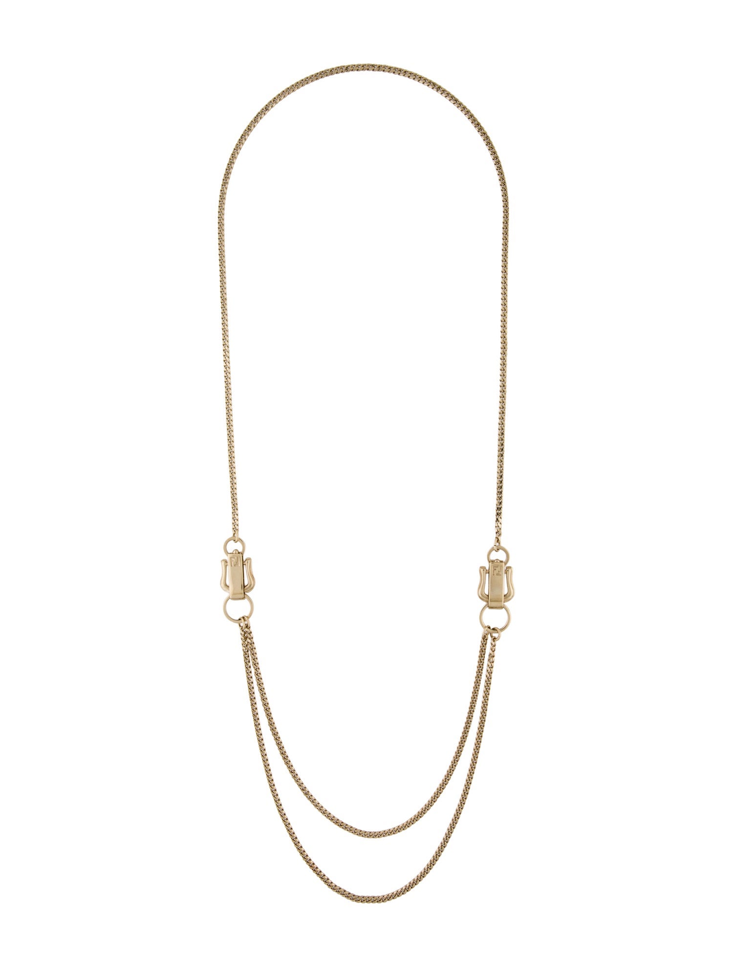 Fendi Double Strand Necklace