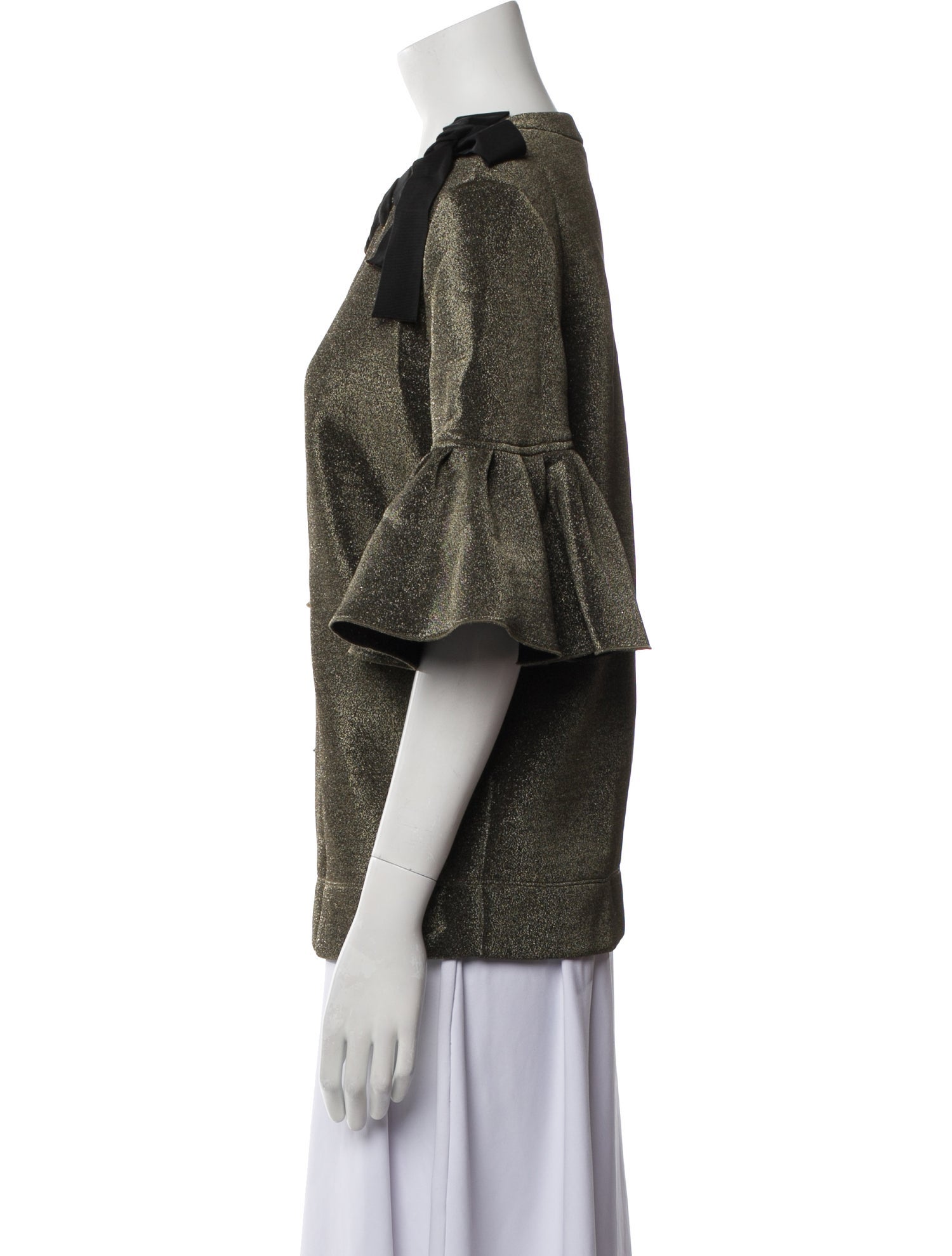 Fendi Crew Neck Short Sleeve Sweatshirt