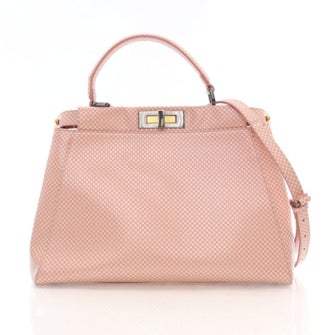 Fendi Leather Peekaboo Medium