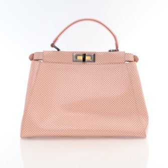 Fendi Leather Peekaboo Medium