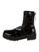 Fendi Patent Leather Combat Boots