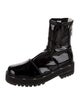 Fendi Patent Leather Combat Boots