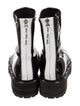 Fendi Patent Leather Combat Boots