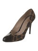 Fendi Canvas Printed Pumps