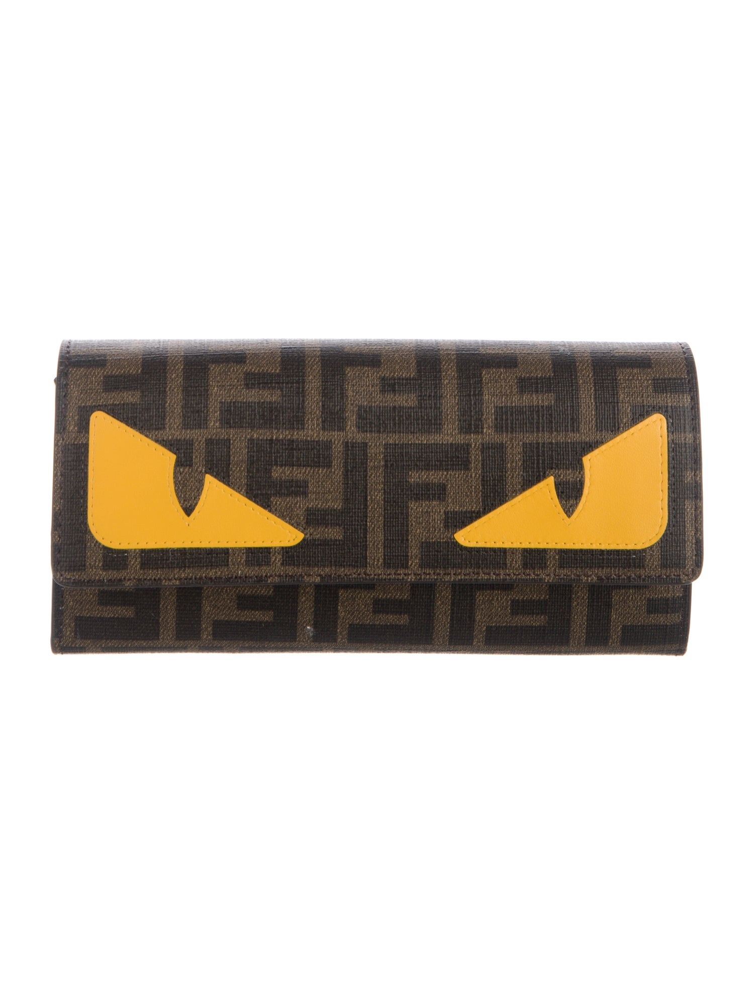 Fendi 2024 Zucca FF Logo Continental Wallet w/ Tags