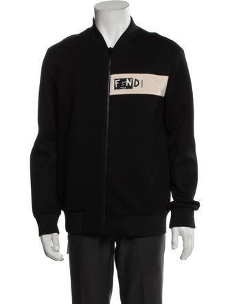 Fendi 2017 Graphic Print Cardigan