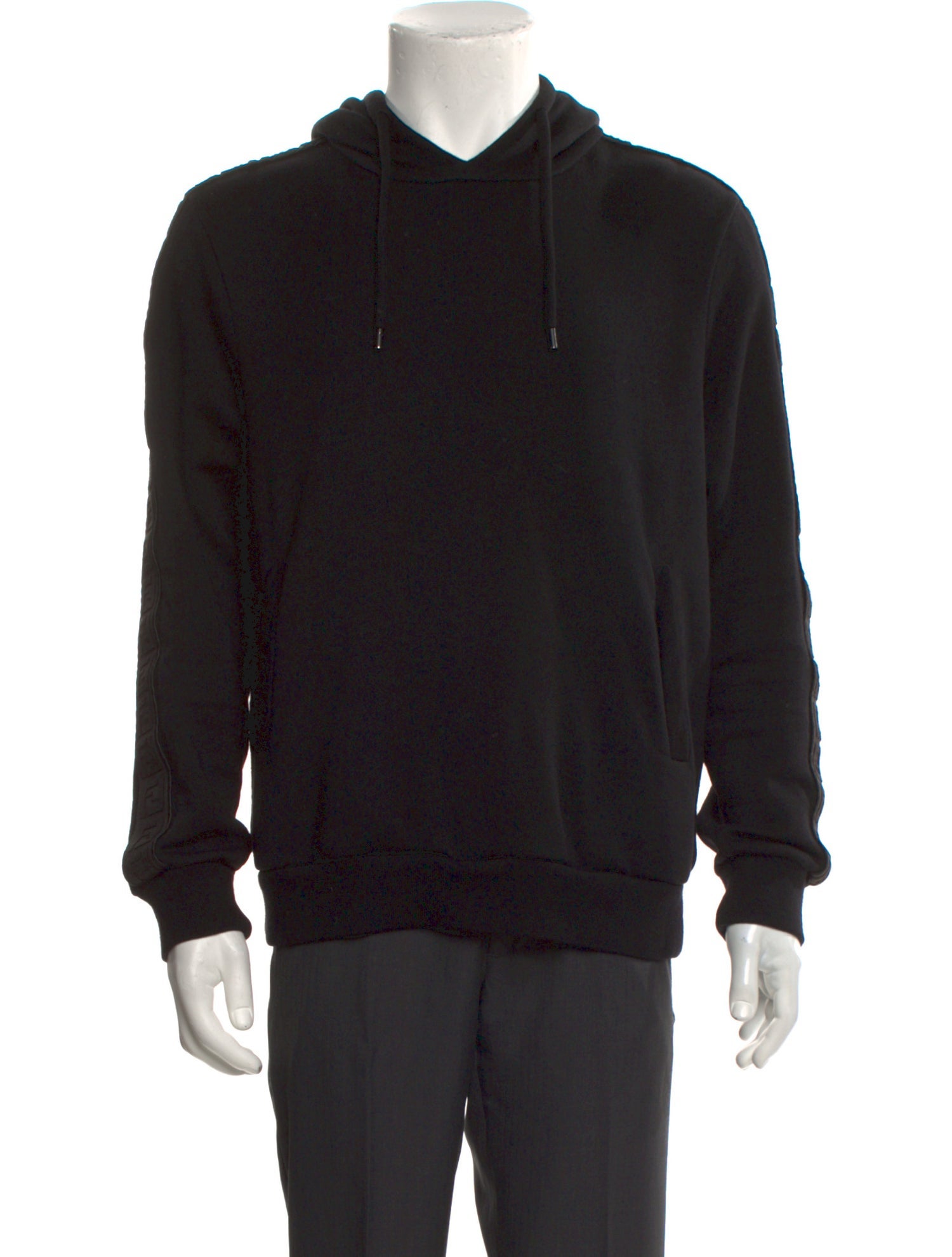 Fendi Zucca FF Logo Crew Neck Hoodie