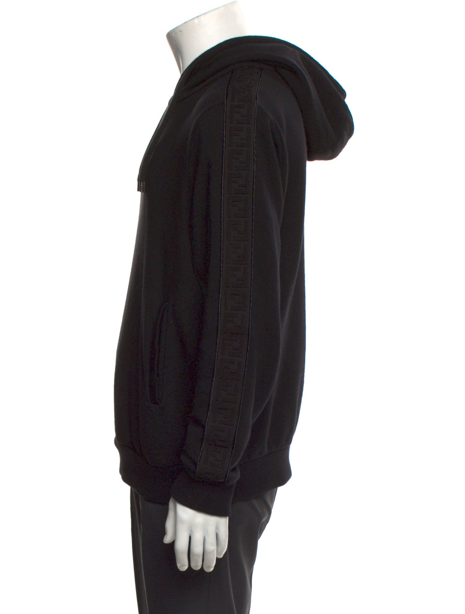 Fendi Zucca FF Logo Crew Neck Hoodie