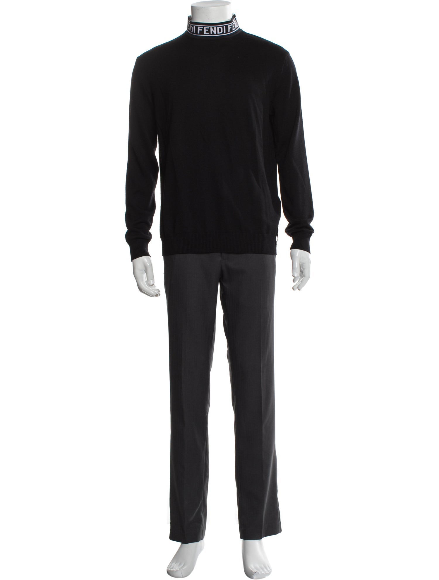 Fendi Zucca FF Logo Wool Pullover