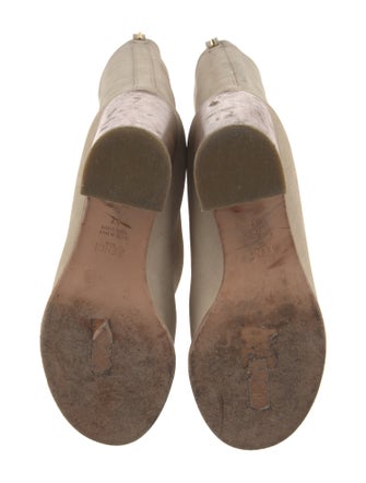 Fendi Suede Studded Accents Boots