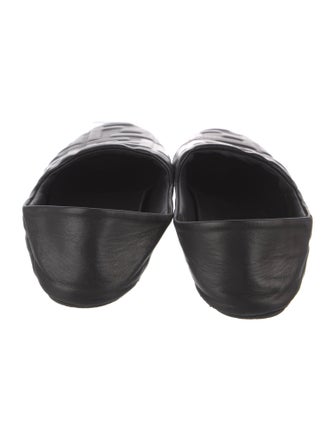 Fendi Leather Printed Ballet Flats