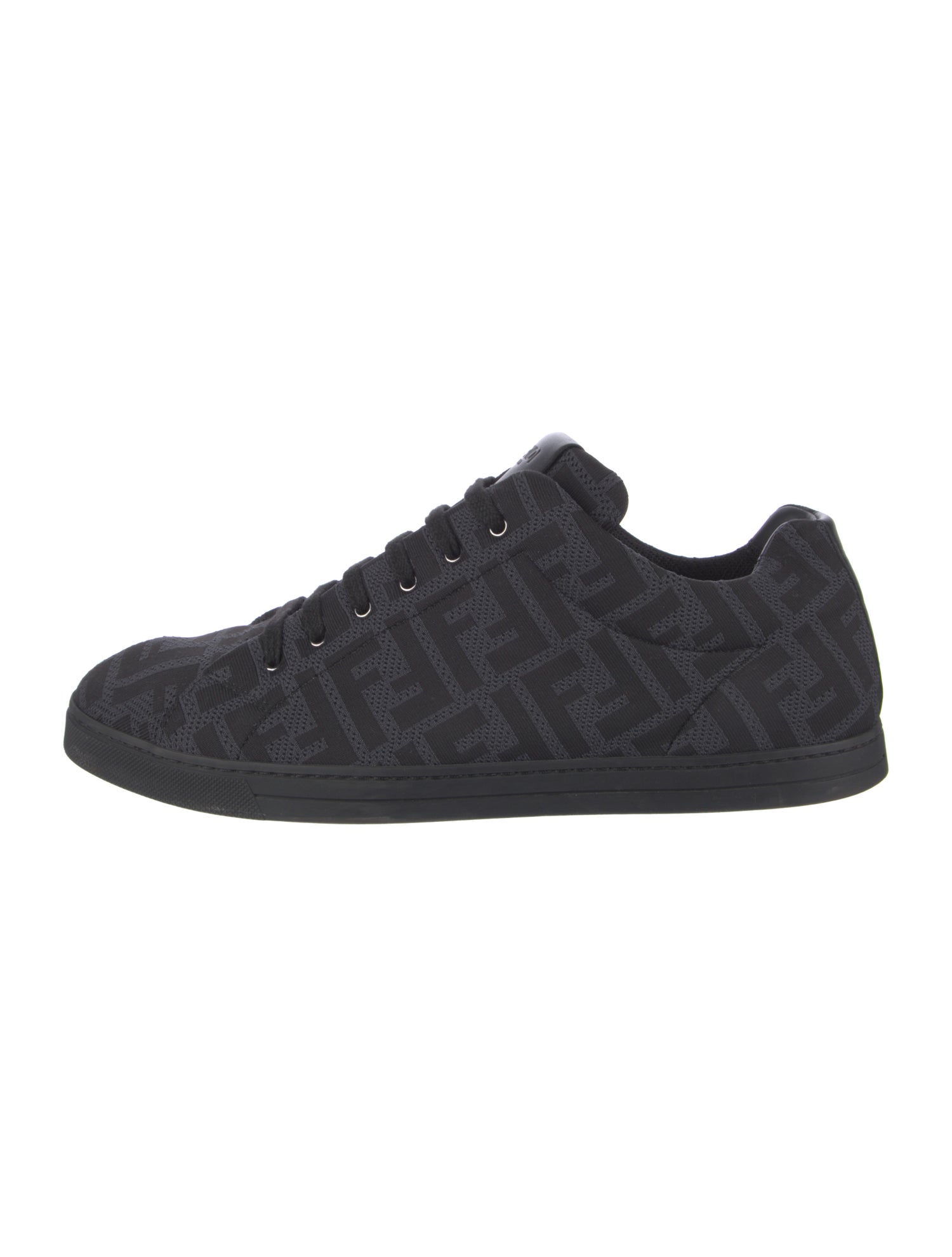 Fendi Zucca FF Logo Canvas Sneakers