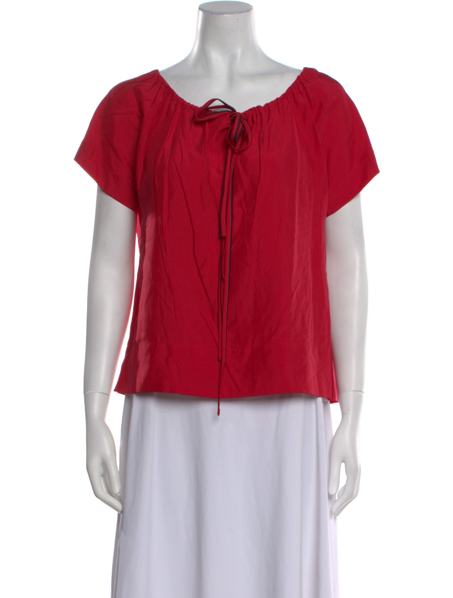 Fendi 2011 Scoop Neck Blouse