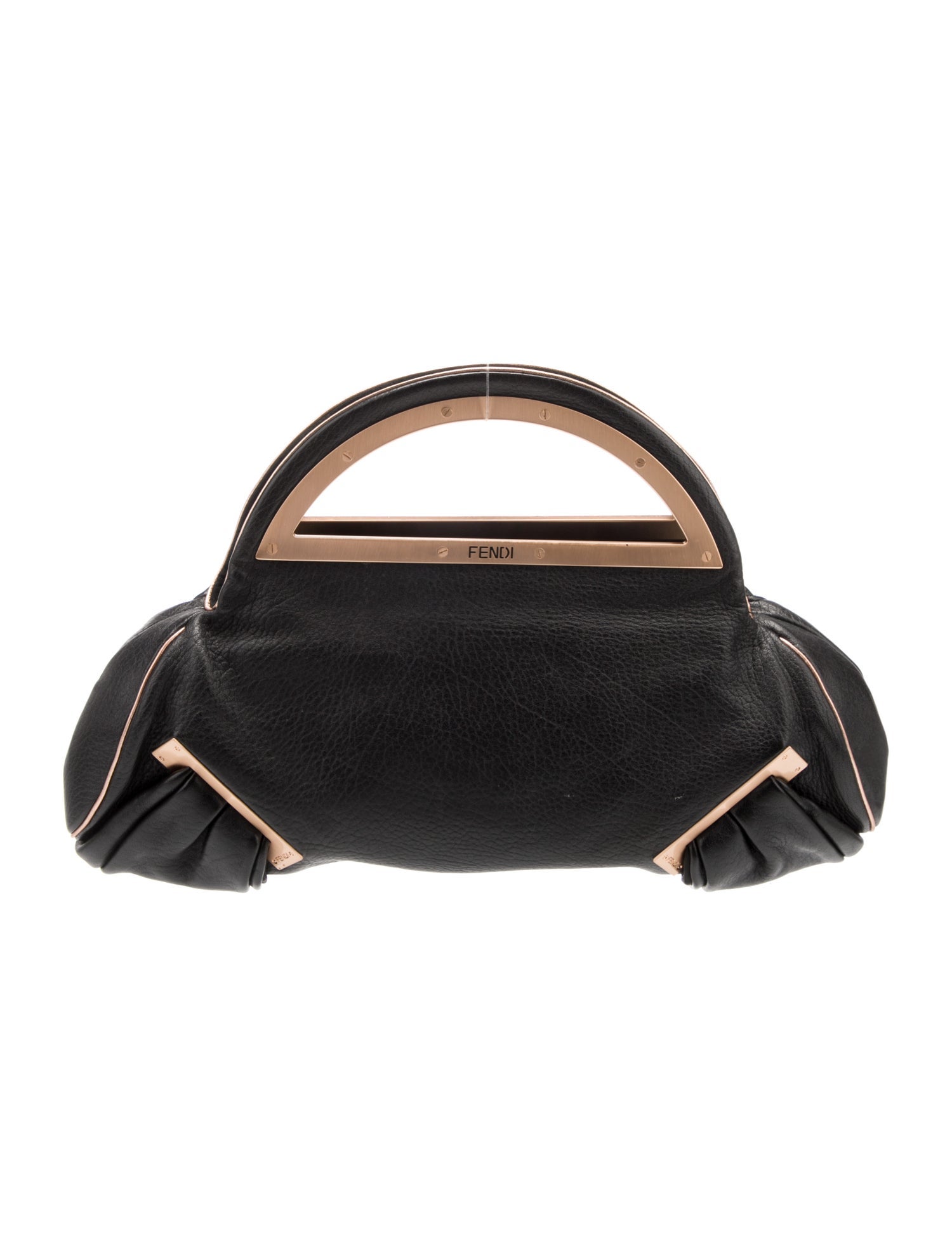Fendi Leather Top Handle Bag 2024