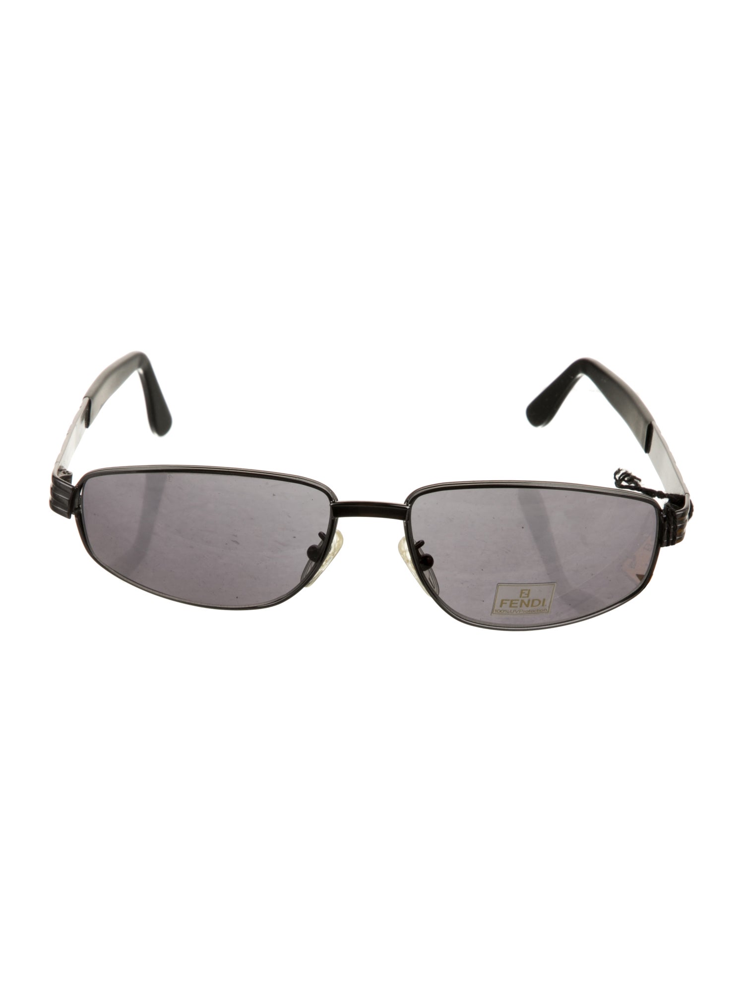 Fendi Zucca FF Logo Square Sunglasses